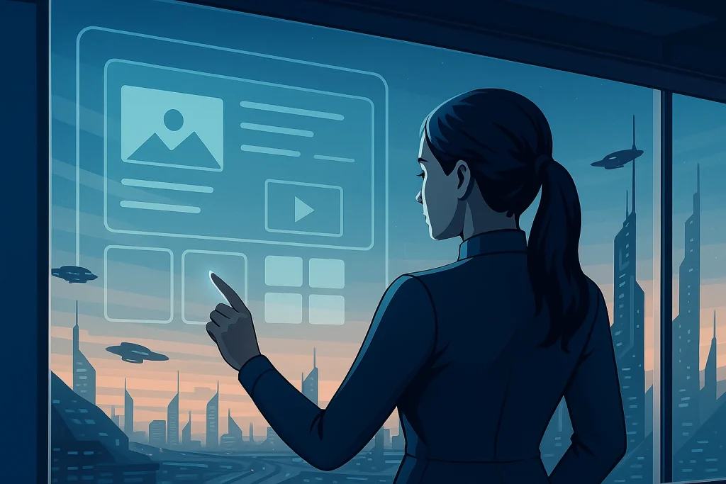 Content Management  - Symbolbild KI-generiert