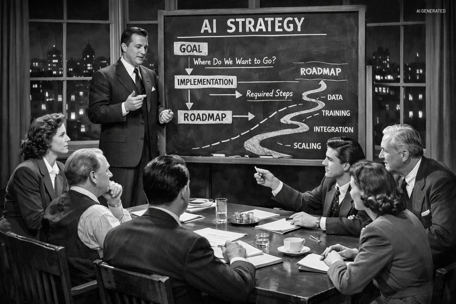 KI-Strategie und Roadmap: KI mit klaren Prioritäten in der Unternehmensplanung verankern